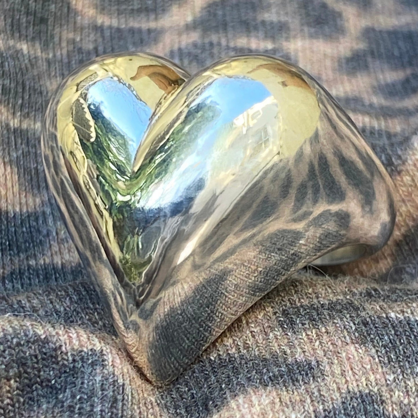 Heart of Silver Ring