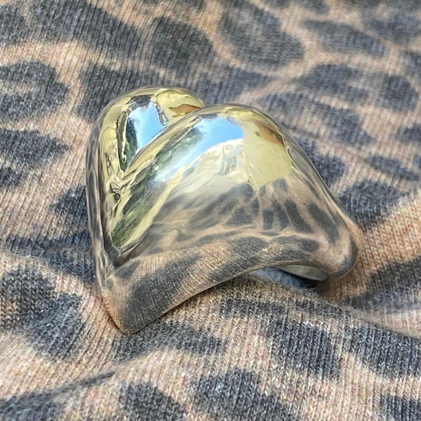 Heart of Silver Ring