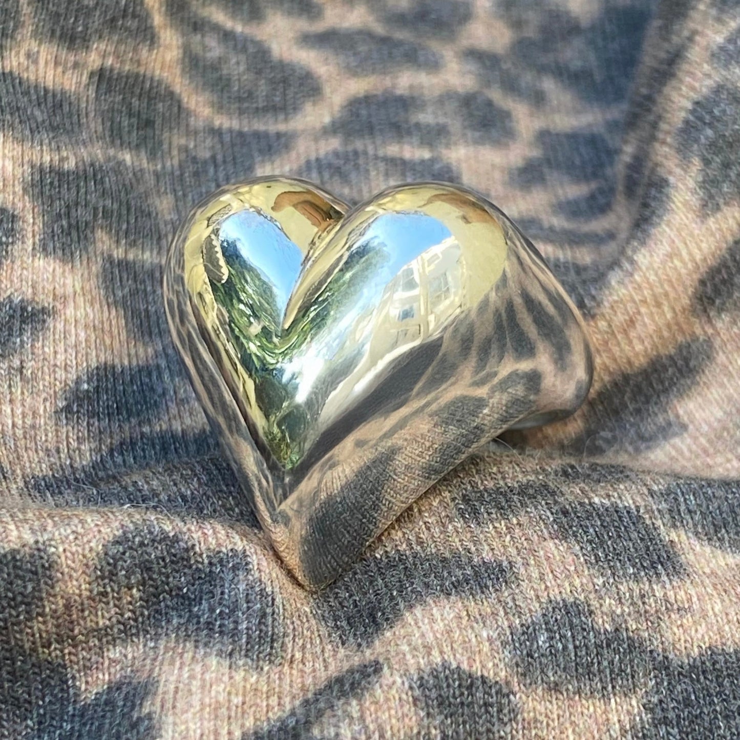 Heart of Silver Ring