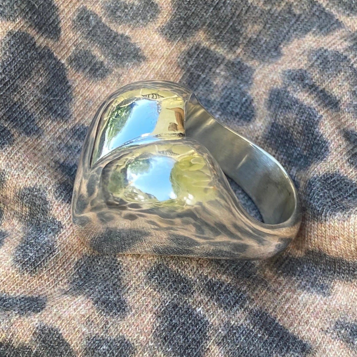 Heart of Silver Ring